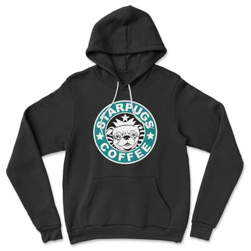 Starpugs Coffee Hoodie in Black color